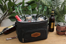Load image into Gallery viewer, Engraved Beer Cooler Bags - Personalized Groomsmen Gifts for Outdoor Adventures - EN LEATHER