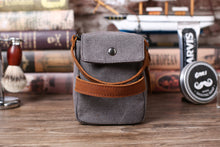 Load image into Gallery viewer, Father's Day Gift for grandpa, Mens Toiletry bag, groomsman gift, toiletry bag Birthday gift for grandpa, Fathers day gift for stepdad - EN LEATHER