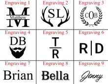 Load image into Gallery viewer, Groomsmen Gifts, Canvas Leather Dopp Kit, Engraved Canvas Leather Dopp Kit, Personalized Travel Bag, Gift for Him, Christmas Gifts - EN LEATHER