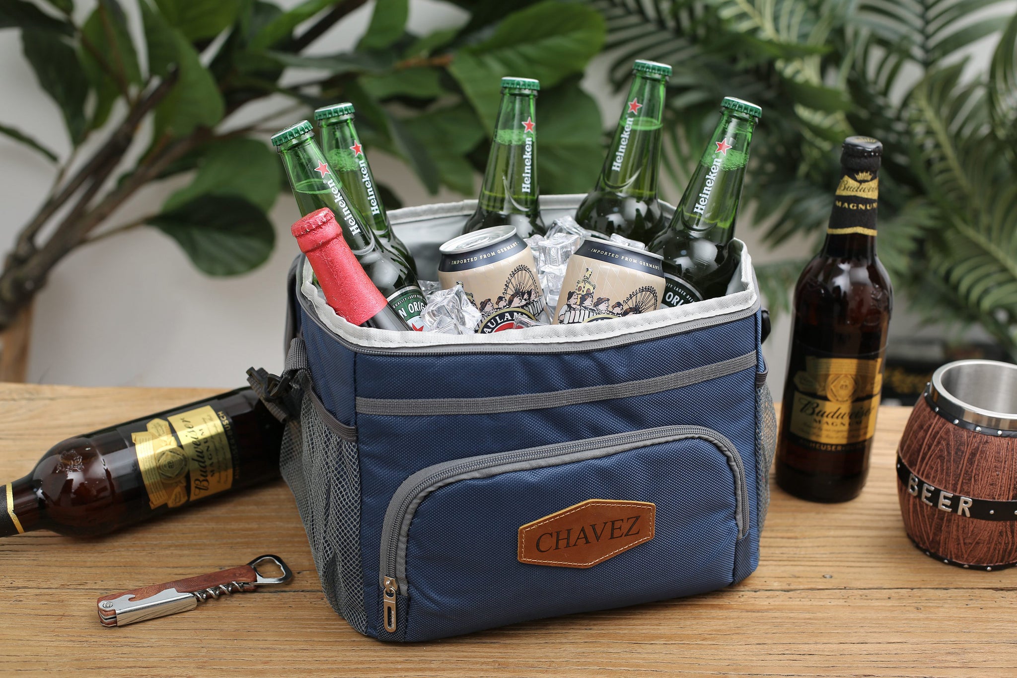 Customized Groomsmen Beer Cooler Bags - Personalized Gifts for